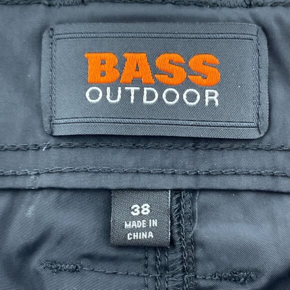 Bass Outdoor Mens All Grounds Cargo Tech Pants Size 38 Nylon/Spandex NWT 4304 - Picture 3 of 13